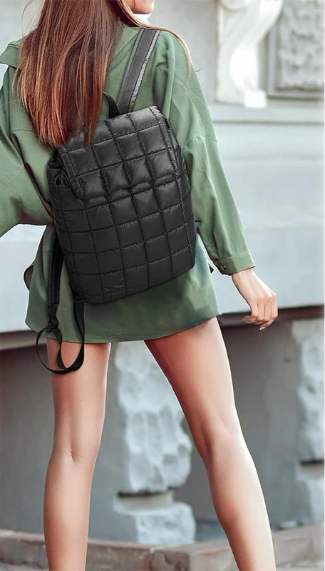 Quilted Backpack