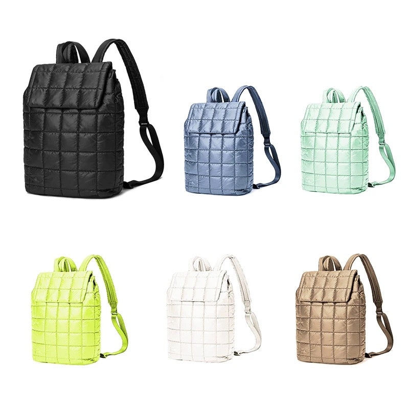 Quilted Backpack