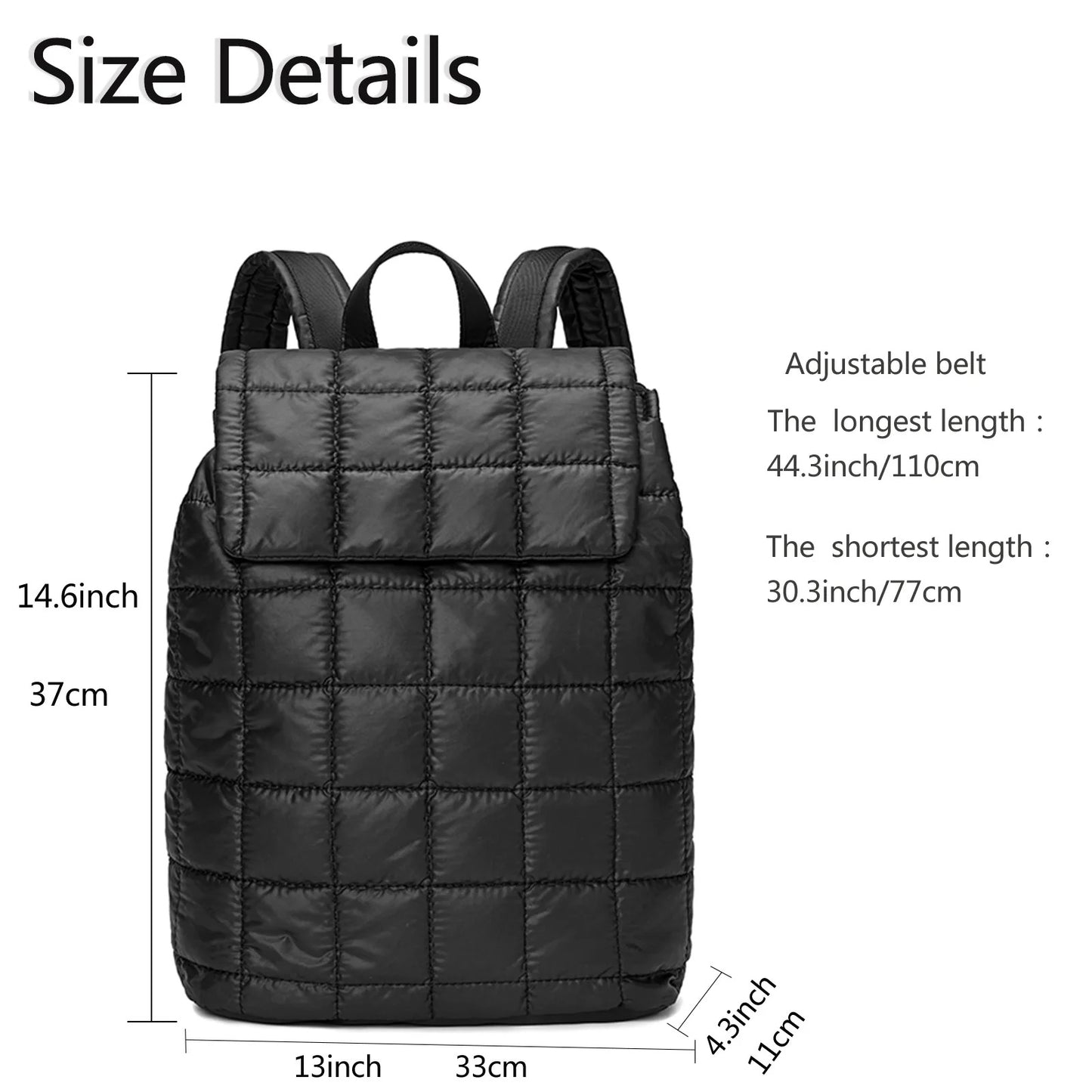 Quilted Backpack